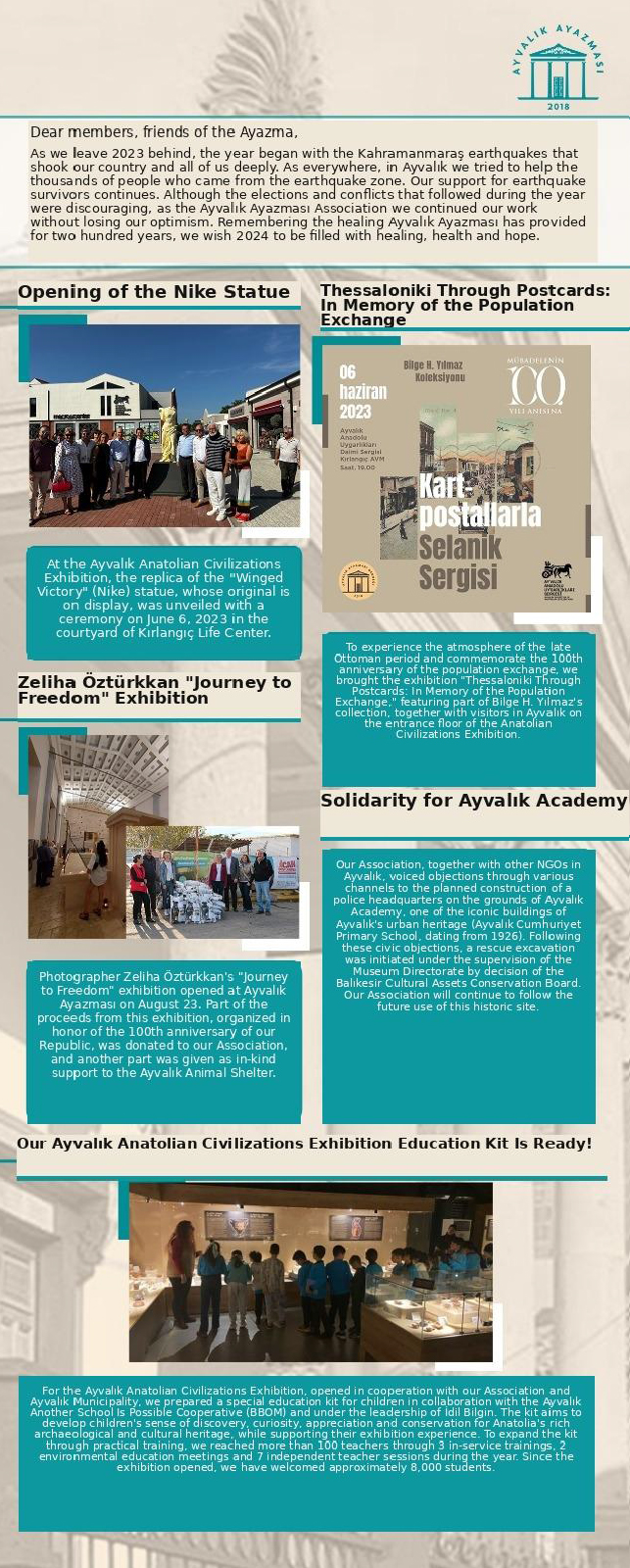 Ayvalık Ayazması Derneği 2023 E-Bulletin